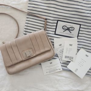 Anya Hindmarch Mini Gracie in Cream Calf Leather